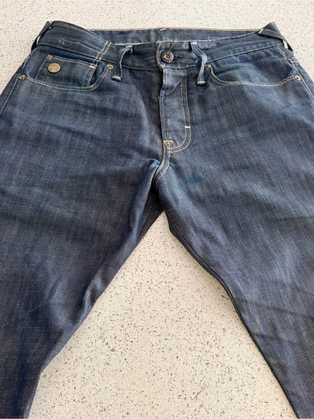 G-Star Slim Men's Jeans in Dark Indigo Blue